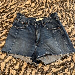 Abercrombie & Fitch Blue Jean Shorts
